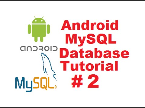 Android MySQL Database Tutorial 2 -  Android Login with PHP MySQL