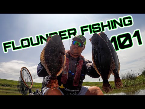 FLOUNDER FISHING 101 ** 3 TECHNIQUES TO CATCH BIG FLOUNDER **