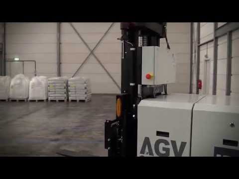 AGV International, 7x AGV's  at location Avebe/Teuben Ter Apel Netherlands, delivered  Januari 2016