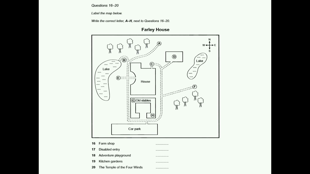 Cambridge 19 Listening Test 1 With answers | HD 1080p |
