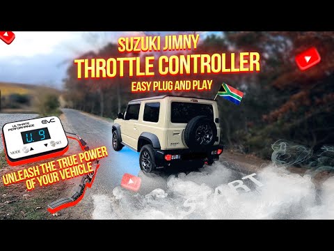 Suzuki Jimny EVC throttle controller installation | IMPROVE ACCELERATION or SAVE FUEL!