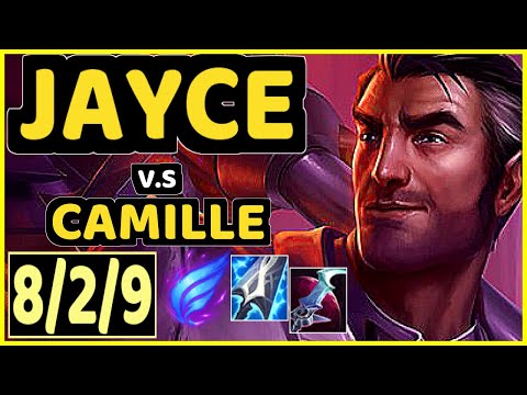 KFO (JAYCE) vs CAMILLE - 8/2/9 KDA TOP GAMEPLAY - KR Ranked GRANDMASTER