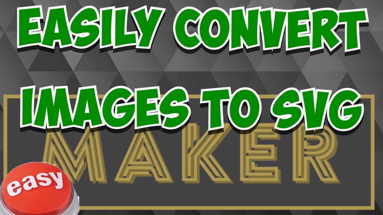 Convert Images to SVG the EASY Way with Carveco Maker Bitmap to Vector Tool