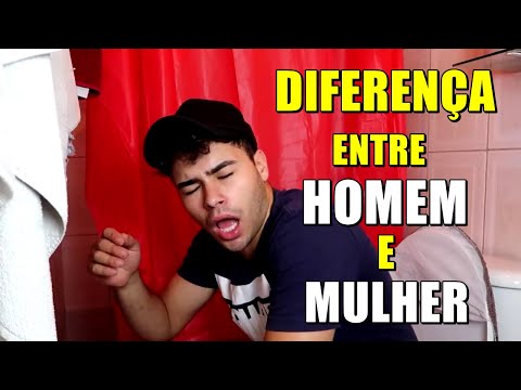 DIFERENÇA DE HOMEM VS MULHER