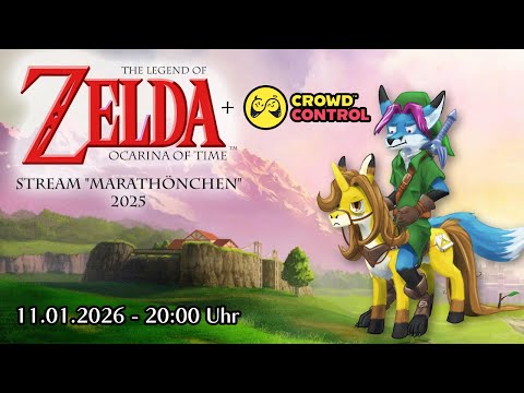 Der jährliche TLoZ: Ocarina of Time - "Marathönchen" 2025 - Ab gehts in den wassertempel