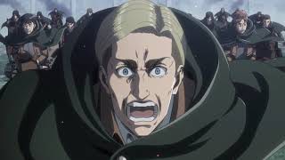 Scout&#39;s Final Charge - Erwin&#39;s Death: Levi&#39;s Farewell || Attack on Titan Season 3 Dub | HD