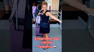 “Boarding the Carnival Panorama – Long Beach Embarkation in 40 Seconds! 🚢✨”