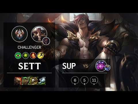 Sett Support vs Vel'Koz - BR Challenger Patch 10.5