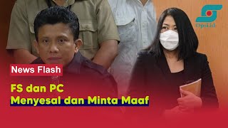 Ferdy Sambo dan Putri Candrawathi Menyesal, Minta Maaf ke Orang Tua Brigadir J