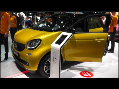 Smart Forfour 2015 In detail review walkaround Interior Exterior