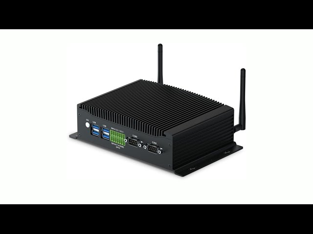 Vídeo relacionado con WEIDIAN PC sin Ventilador Mini PC Industrial 16GB RAM 512GB SSD Core i5 8350U Win11 Pro Mini computadora de Escritorio con 4K 2xHD, 2xRS232 COM, 2xLAN, 8xUSB VESA PC pequeña de Oficina Auto Power On