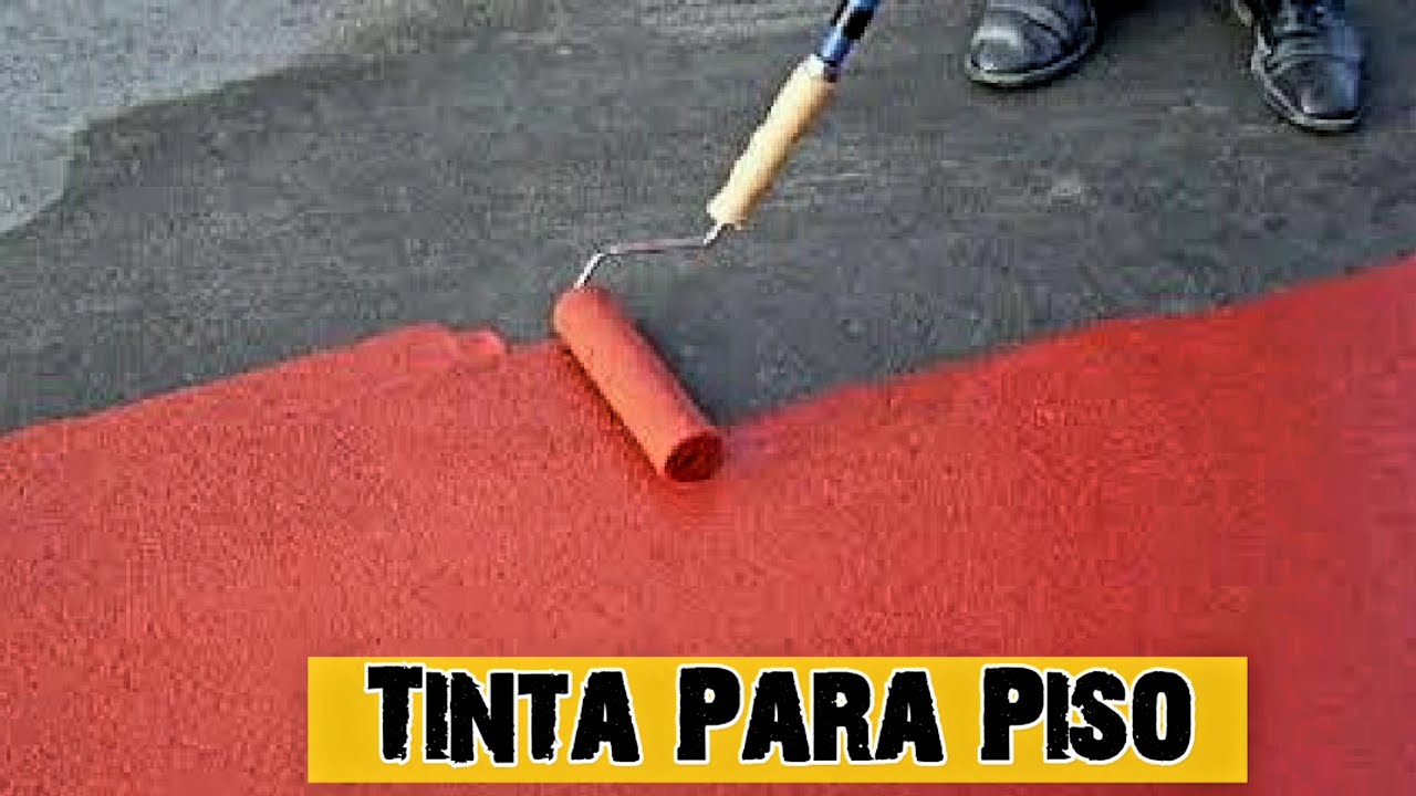 Pintando 10 metros de Piso/Tinta para todos os tipos de pisos