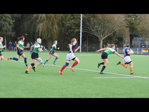 Den Waha Cheetahs - CL Delftse Dames 1 Highlights