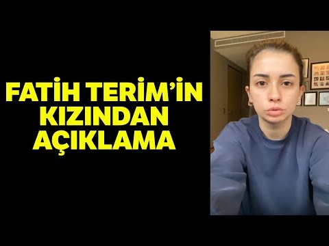 Statement from Fatih Terim's Daughter, Buse Terim