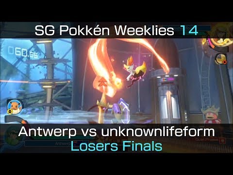 SGPW v. 14 - Pokkén DX Losers Finals: Antwerp (Aegislash) vs. unknownlifeform (Braixen)