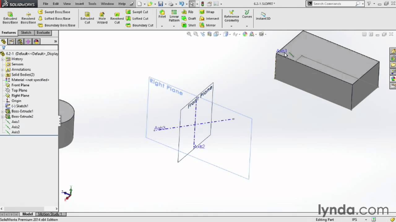 Reference Geometry: Axis