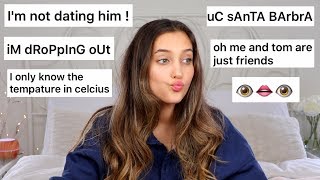 reading people's "NO ONE: HAILEY: ______" about me