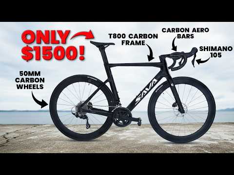 This $1500 Carbon Bike is CRAZY Good Value! (SAVA A7L Pro Bike Review)