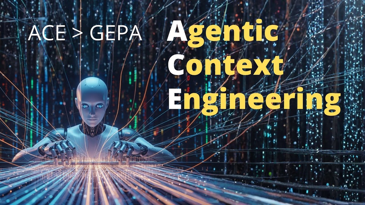 ACE Agentic Context Engineering: Self-Learning AI (Stanford)