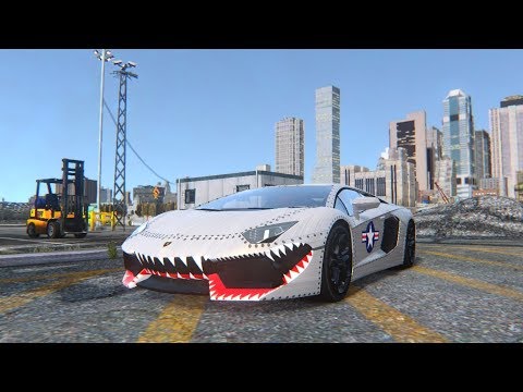 GTA IV 2012 Lamborghini Aventador LP700-4 USAF Crash Testing