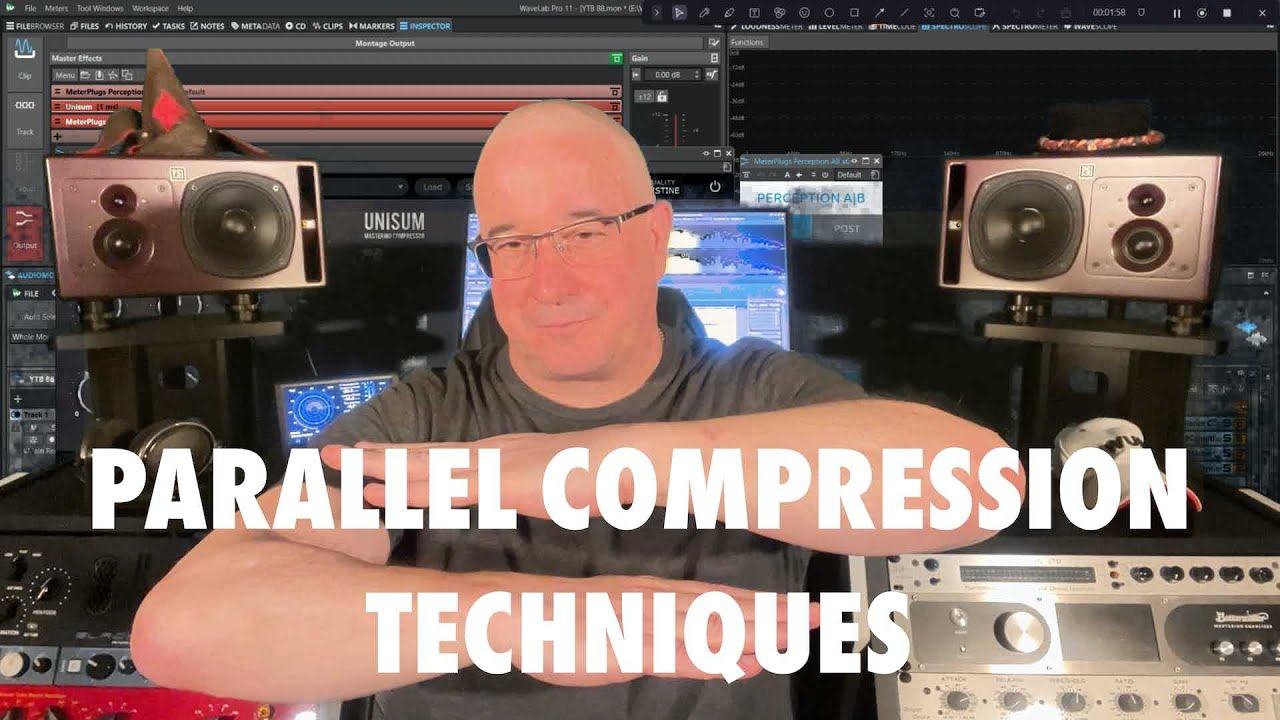 Parallel compression techniques in mastering
