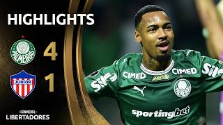 PALMEIRAS X JUNIOR BARRANQUILLA | MELHORES MOMENTOS | CONMEBOL LIBERTADORES 2026