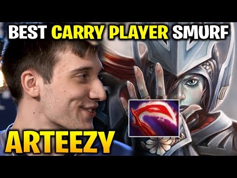 Arteezy Smurf Top 10 - Best Carry Player with Phantom Assassin