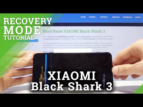 How to  Enter Recovery Mode in XIAOMI Black Shark 3 – Find Recovery Mode
