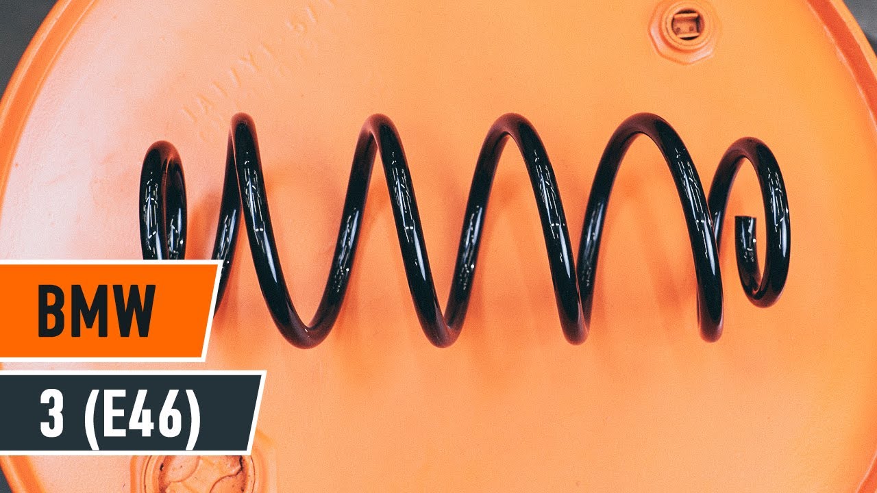 Comment changer : ressort de suspension avant sur BMW E46 - Guide de remplacement