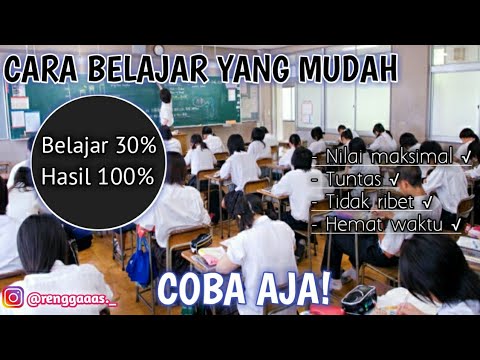 CARA BELAJAR SAAT MENGHADAPI ULANGAN! | - [Tips]