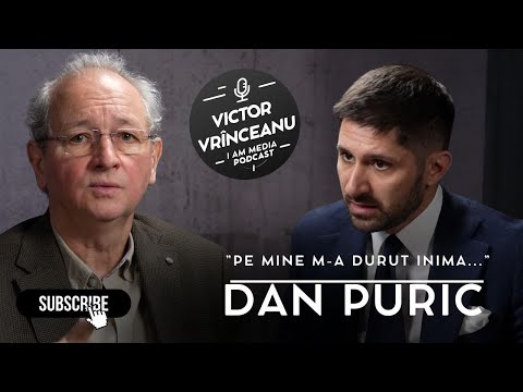 Victor Vrînceanu x Dan Puric: "Societatea e îmbolnăvită permanent".  Despre identitate și credință