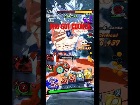 MUI IS THE SOLO CLEAN UP CREW #dragonballlegends #shorts