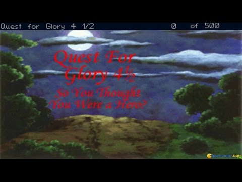 Quest for Glory 4 1-2: So You Thought You Were a Hero gameplay (PC Game, 2001)