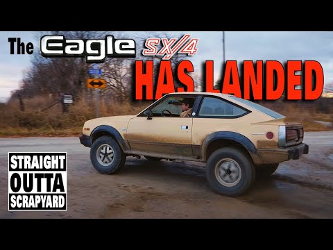 Eagle SX4 Gets Brakes, Wheels, Tires & BACK ROAD THRASH