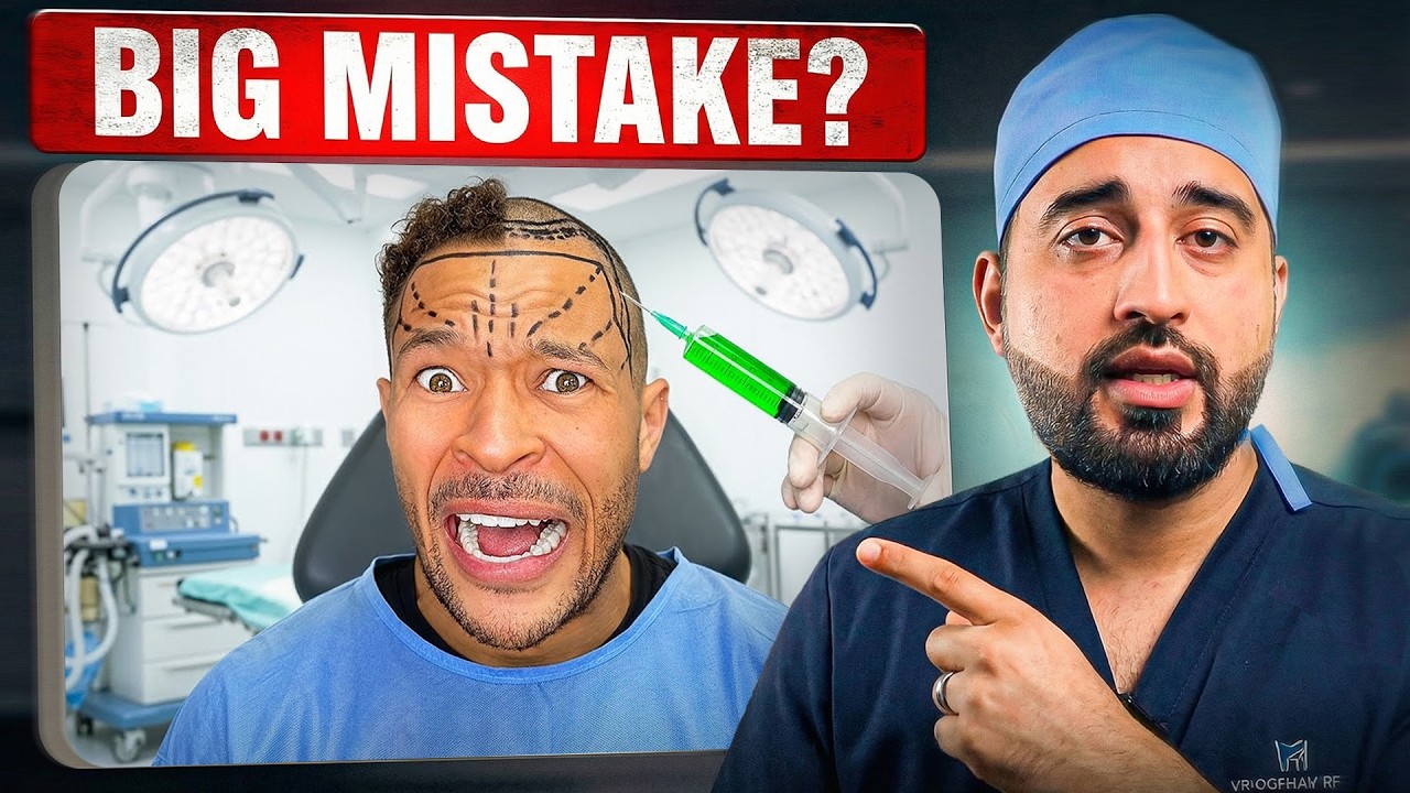 Reacting to a Harley Street Hair Transplant 🇬🇧 (Turkey said NO! to this patient)