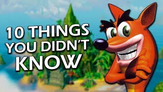 10 Things You Didn't Know About Crash Bandicoot