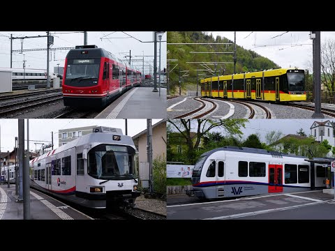 Viagem ferroviária europeia, parte 15 - Fora dos circuitos habituais no noroeste da Suíça