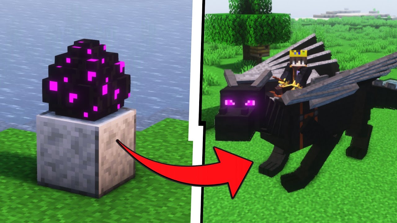 HOW TO HATCH ENDER DRAGON'S EGG IN MINECRAFT! 2022
