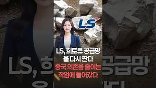 LS, 희토류·배터리 소재 공급망 구축…베트남 금속화, 미국 영구자석 공장 추진