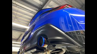 新型BRZ FUJITSUBO マフラー A-R【車内編】