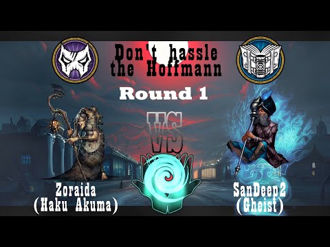 Malifaux World Series Don't Hassle the Hoffmann Round 1 - Zoraida (HakuAkuma) vs SanDeep 2 (Gheist)