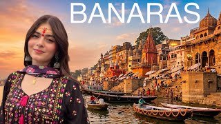 BANARAS VLOG | Ganga Aarti , Manikarnika Ghat , Food & Cruise 🚢 Tour 😍