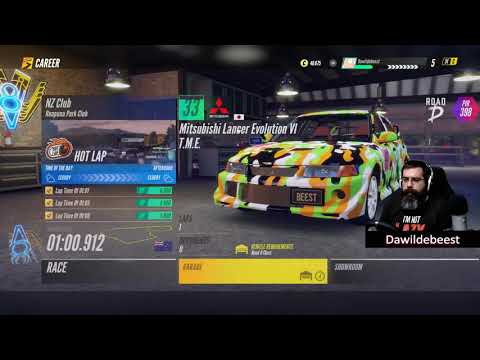 Project Cars 3 - Road D Majors - NZ Club - Hot Lap - 1:00:912