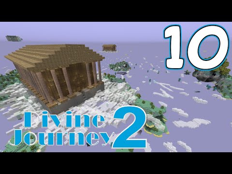 Water Wheel Power! | Minecraft: Divine Journey 2 - Episode 10