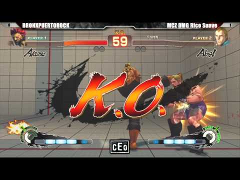 SSF4 AE2012 BRONXPUERTOROCK vs MCZ DMG Rico Suave - CEO 2012 Tournament