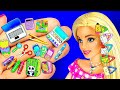 16 DIY MINIATURE PAPER SCHOOL SUPPLIES For BARBIE DOLL PDF TEMPLATE