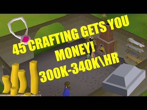OSRS CRAFTING MONEY MAKING METHOD 2020