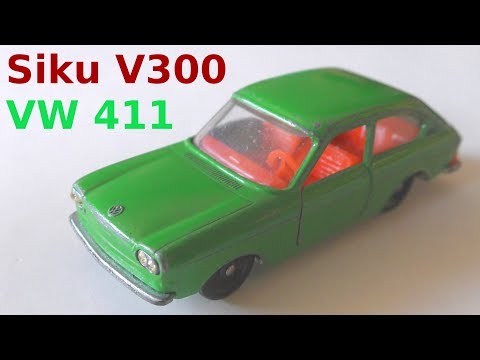 Siku Zinkguss 1:60 V 300 VW411 "Nasenbär" von 1969 - das seltenste Modell - the rarest model