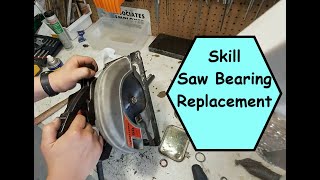 Skill saw circular saw bearing replacement