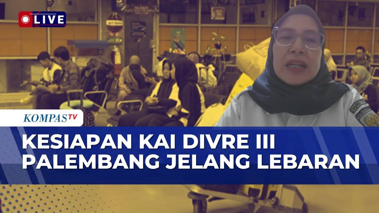 [FULL] Humas KAI Divre III Palembang Bicara soal Kesiapan Kereta Jelang Mudik Lebaran